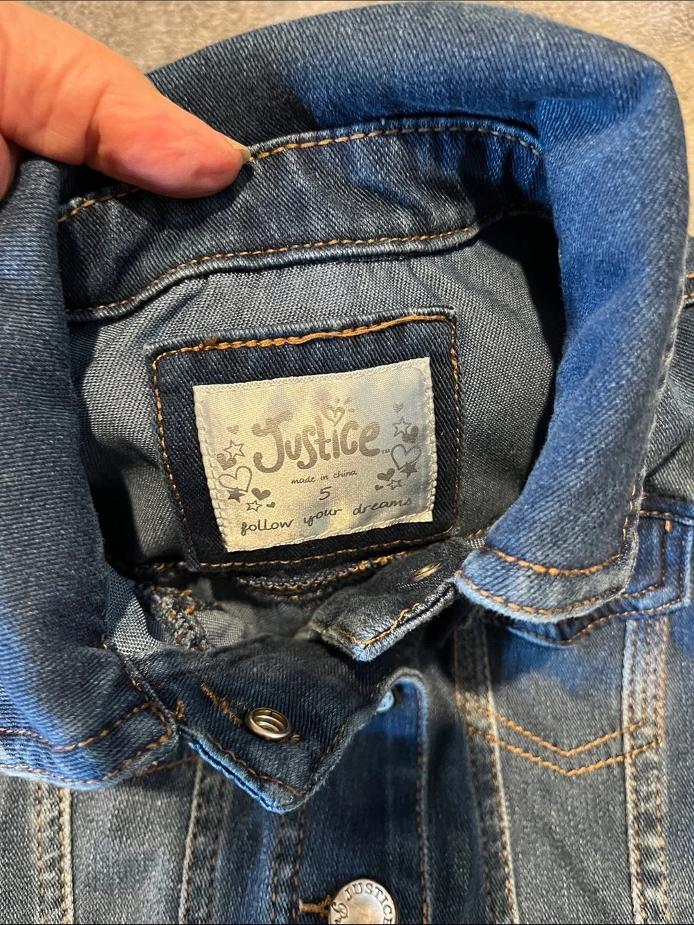 Justice Denim Jacket-5